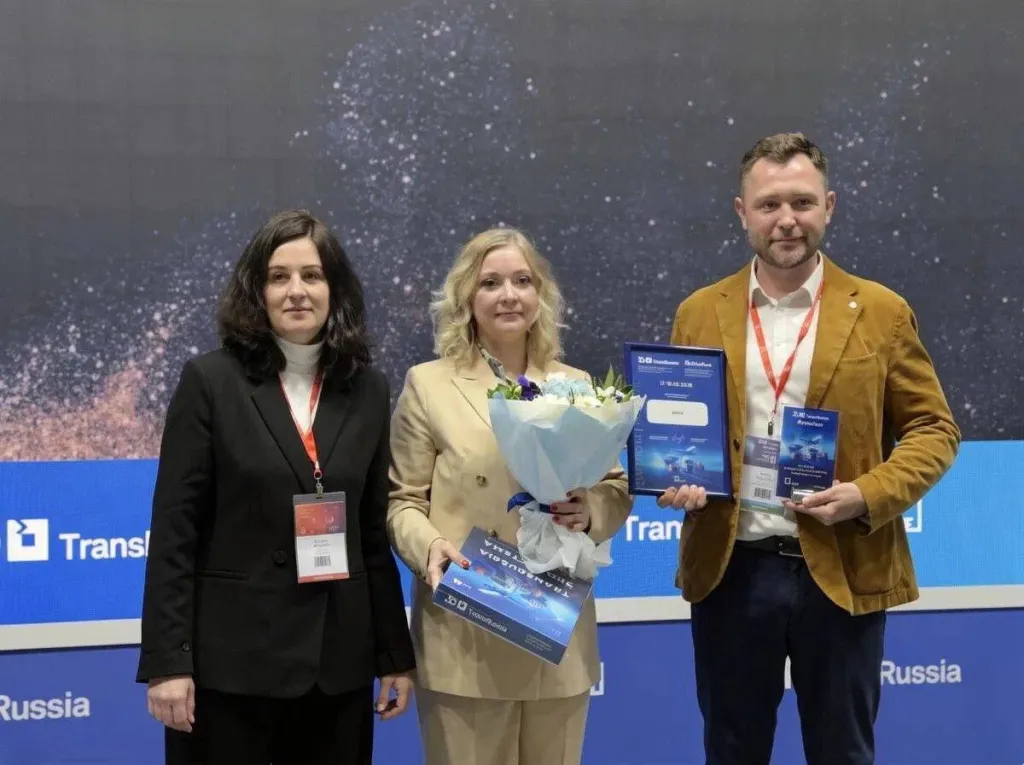 Награждение компании MEFERI на TransRussia | SkladTech 2026 за вклад в развитие бизнеса
