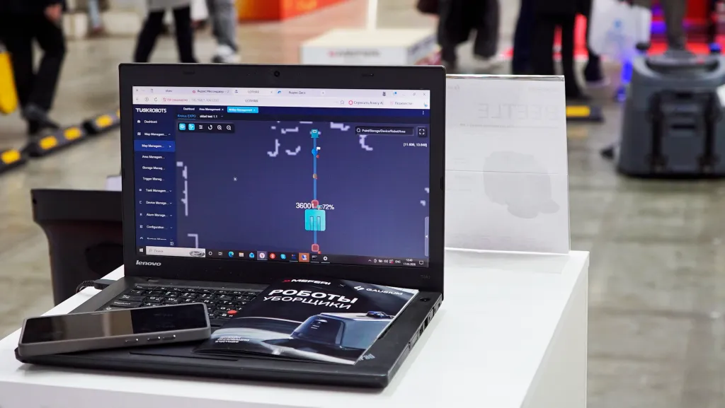 Роботы MEFERI на стенде TransRussia 2026