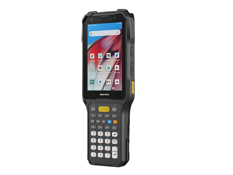 Meferi ME74 / Android 13 / 2.4 GHz, 8xCore, QCM4490 / Wi-Fi 6 / 4 + 64 GB / Zebra SE4770 / Wi-Fi Only / 31 Keys / Heated