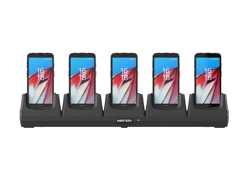 Зарядная станция для ME61 / ME63 / M65 / 5 слотов для ТСД и АКБ / KIT Incl. ME6X-5SCRD01-01 and PWS-DC-245BEU-06