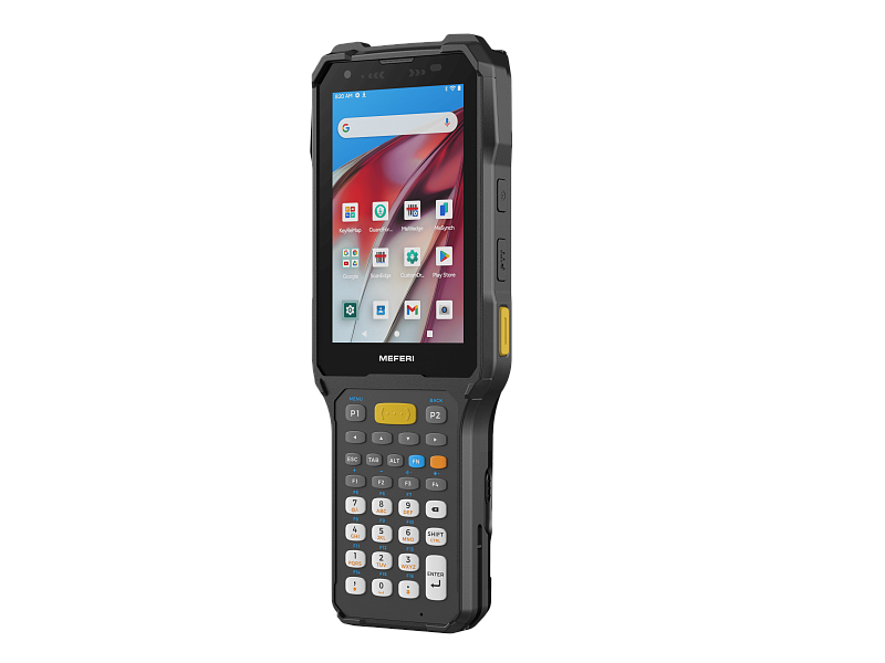 Meferi ME74 / Android 13 / 2.4 GHz, 8xCore, QCM4490 / Wi-Fi 6 / 4 + 64 GB / Zebra SE4770 / Wi-Fi Only / 31 Keys / Heated