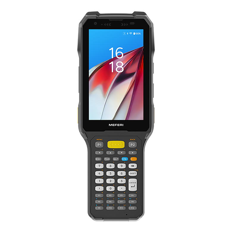 Meferi ME74 / Android 13 / 2.4 GHz, 8xCore, QCM4490 / Wi-Fi 6 / 4 + 64 GB / Zebra SE4770 / Wi-Fi Only / 39 Keys, Num in Middle / Heated