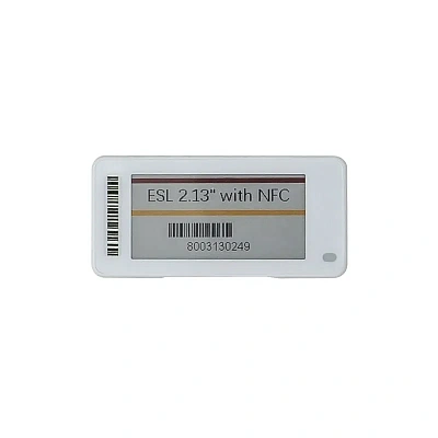 Электронный ценник Meferi label / 2.13'' / white / E-ink / 250*122 / 4 colour / BLE / CR2450 / slim / LabelB