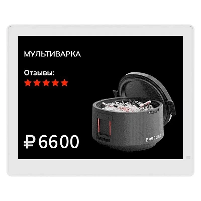 Электронный ценник Meferi label / 5.8'' / black / E-ink / 648*480 / 4 colour / BLE / slim / LabelB