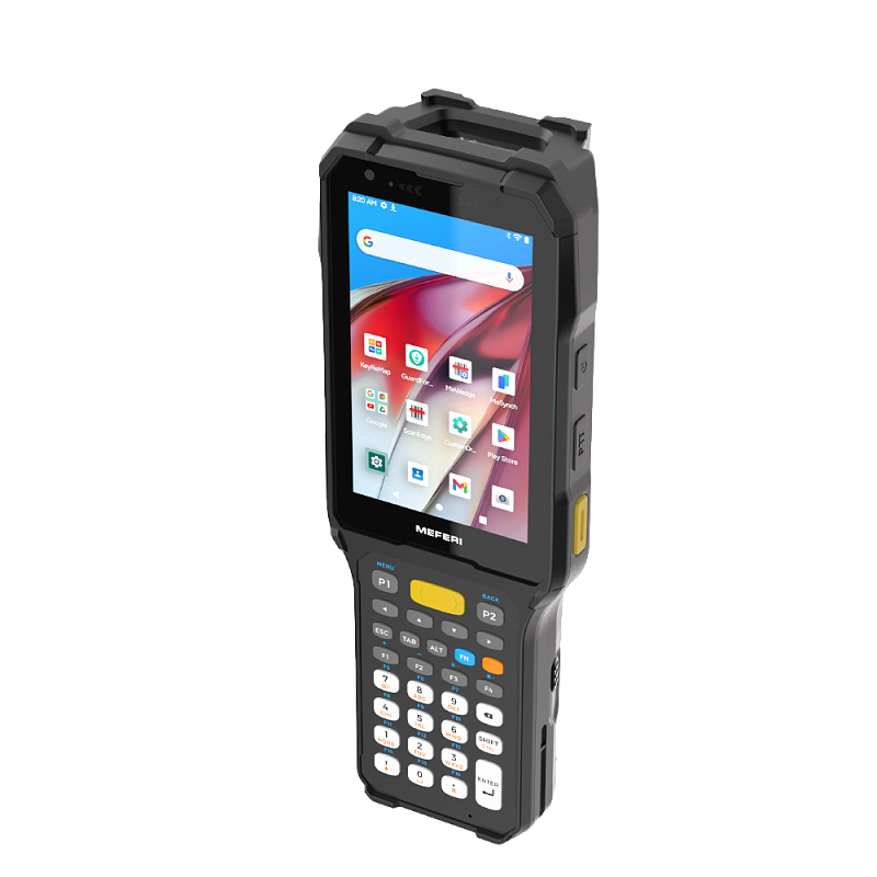 Meferi ME74 / Android 13 / 2.4 GHz, 8xCore, QCM4490 / Wi-Fi 6 / 4 + 64 GB / Zebra SE4850LR / Wi-Fi Only / 31 Keys / Heated