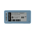 Электронный ценник Meferi label / 2.13'' / blue / E-ink / 250*122 / 2 colour / BLE / CR2450 / freeze / LabelA