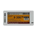 Электронный ценник Meferi label / 2.66'' / white / E-ink / 296*152 / 4 colour / BLE / CR2450 / LabelA